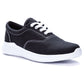 Propet Women's Flicker Sneaker Black Size 6