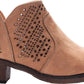 Propet Women's Remy Ankle Booties Shoes Brown Size 7.5XW