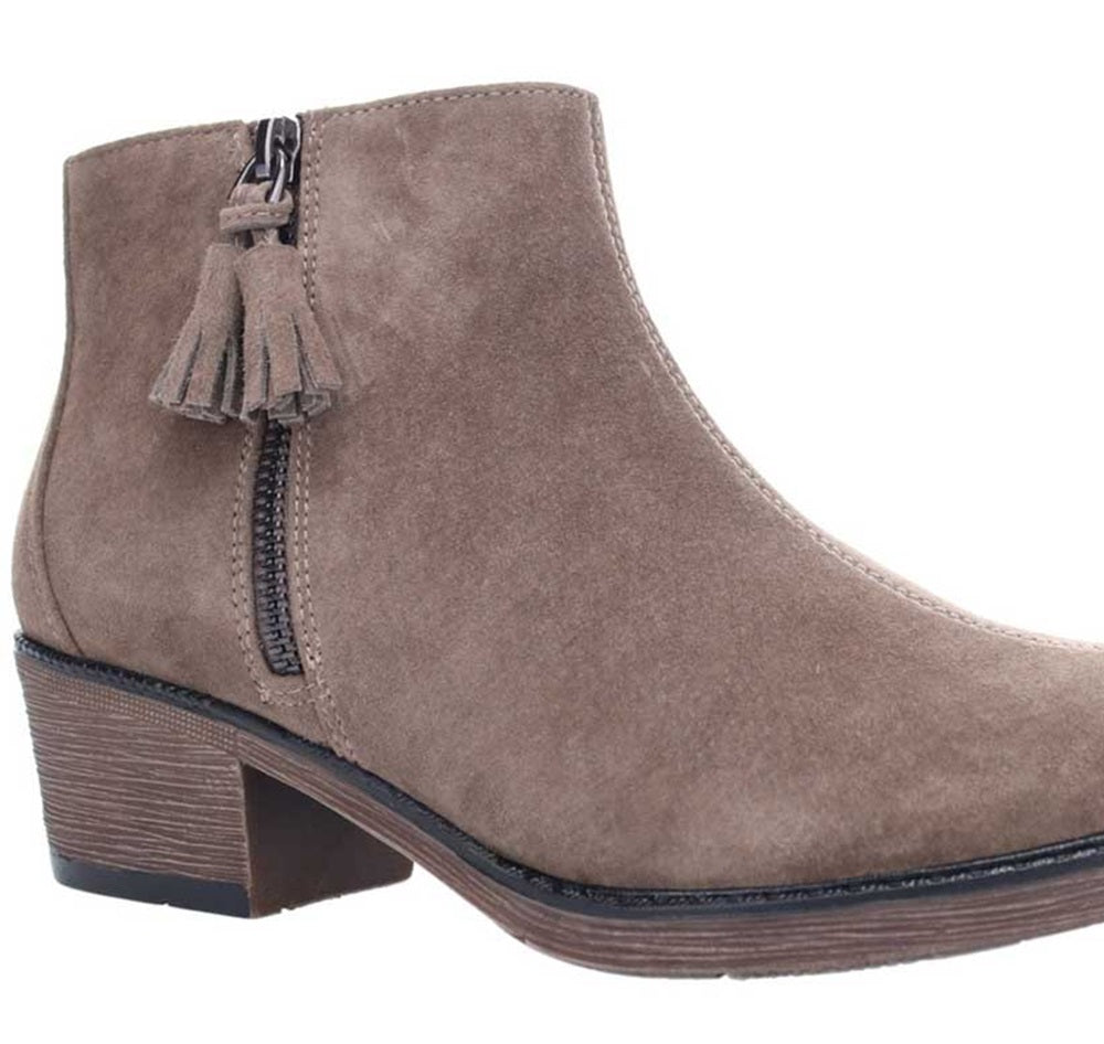 Propet Women's Rebel Ankle Boots Shoes Brown Size 7N