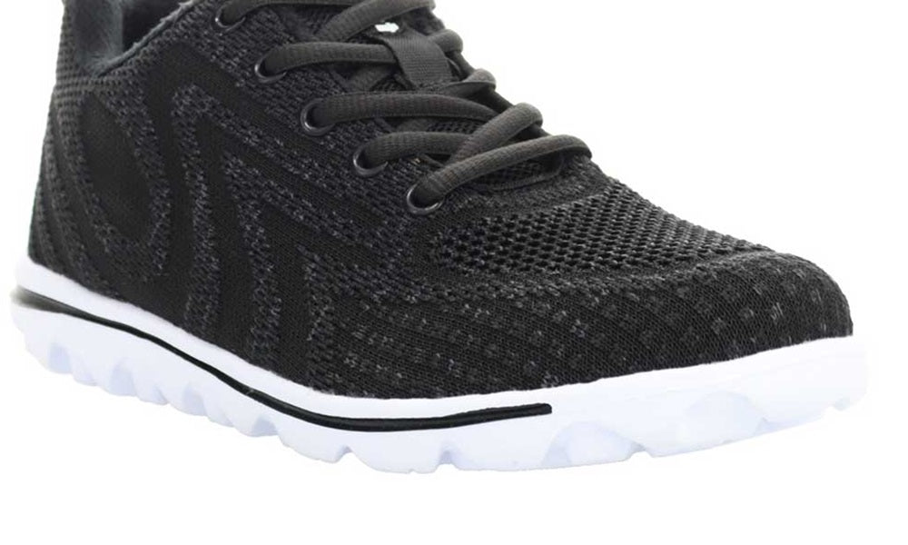 Propet Women's Travelactiv Allay Sneakers Black Size 6.5