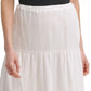 Calvin Klein Women's Midi A Line Skirt White Size Large