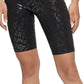 Calvin Klein Women's Performance Printed Bike Shorts Black Size Small