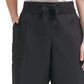 Calvin Klein Women's Pocketed Tie Convertible Bermuda Shorts Black Size 3X