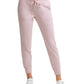 Calvin Klein Women's Performance Fleece Lined Sweatpant Jogger Pink Size Large
