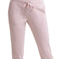 Calvin Klein Women's Fleece Lined Sweatpant Jogger Pink Size Medium