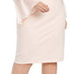 Calvin Klein Women's Illusion Bell Sleeve Dress Pink Size 18W
