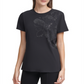Calvin Klein Floral Embellished T-Shirt Black Size XL