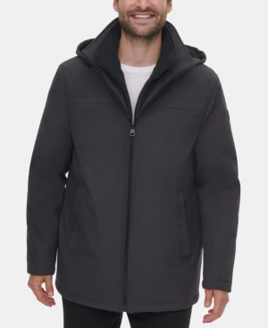 Calvin Klein Men's Infinite Stretch Jacket Black Size Medium