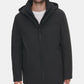 Calvin Klein Men's Infinite Stretch With Polar Fleece Lined Bib Jacket Black Size Medium
