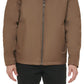 Calvin Klein Men's Classic Midweight Stand Collar Jacket Brown Size Small