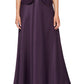 Alex Evenings Women's Embroidered Lace Mock Two Piece Gown With Jacket Purple Size 16