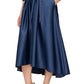 Alex Evenings Women's Sequined Bodice Midi Dress Blue Size 10
