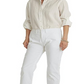 Ralph Lauren Women's Slim Fit Stretch Chino Pants White Size 2