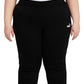 Puma Women's Fleece Jogger Pants Black Size 3X