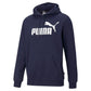 Puma पुरुषों की ऊन लोगो हुडी नीला साइज़ मीडियम