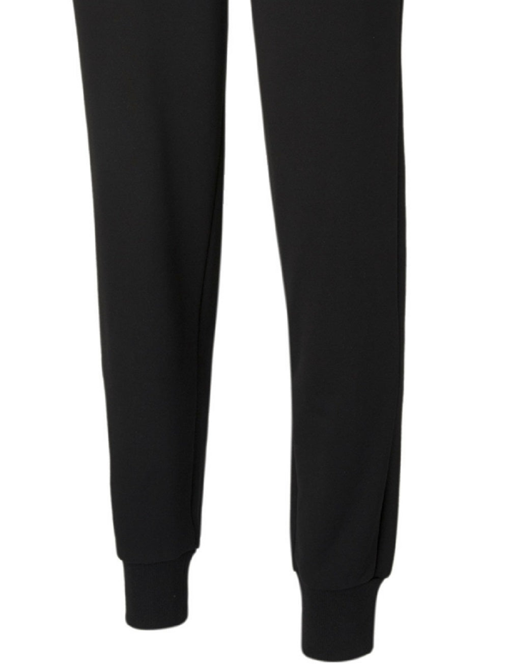 Puma Men's Logo Fleece Joggers Black Size Large
