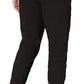 Puma Men's Logo Fleece Joggers Black Size X-Large