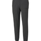 Puma Men's Logo Fleece Joggers Gray Size Large