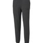 Puma Men's Logo Fleece Joggers Gray Size Large