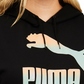 Puma Women's Logo Hoodie Black Size 3X