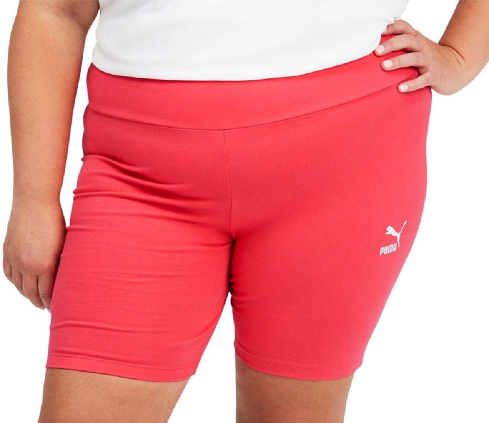प्यूमा महिलाओं के क्लासिक्स बाइक शॉर्ट्स गुलाबी साइज़ 1X
