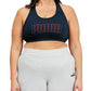 Puma Women's 4Keeps Mid Impact Sports Bra Blue Size 3X