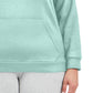 Puma Women's Logo Hoodie Blue Size 1X