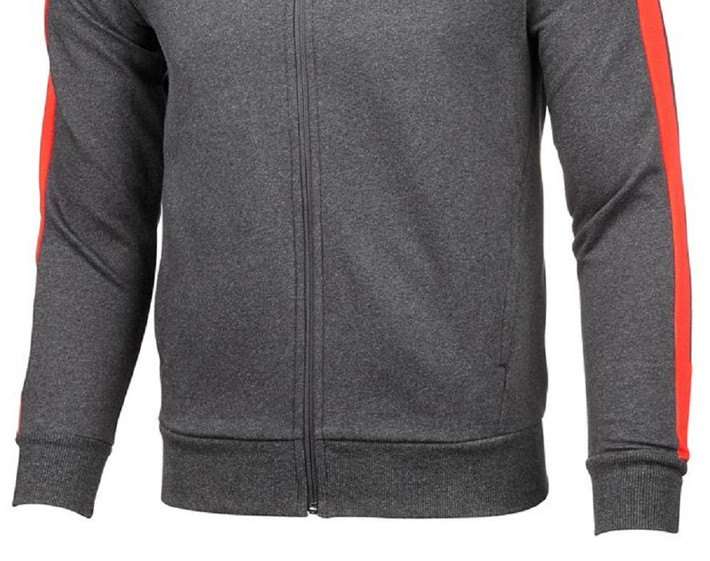 Puma पुरुषों की ऊन ज़िप फ्रंट ट्रैक जैकेट ग्रे (धूसर) मीडियम साइज़