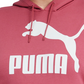 Puma Women's Classics Logo Hoodie Pink Size 2X