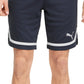 Puma Men's Regular Fit Moisture Wicking Mesh 10 Basketball Shorts Blue Size Large