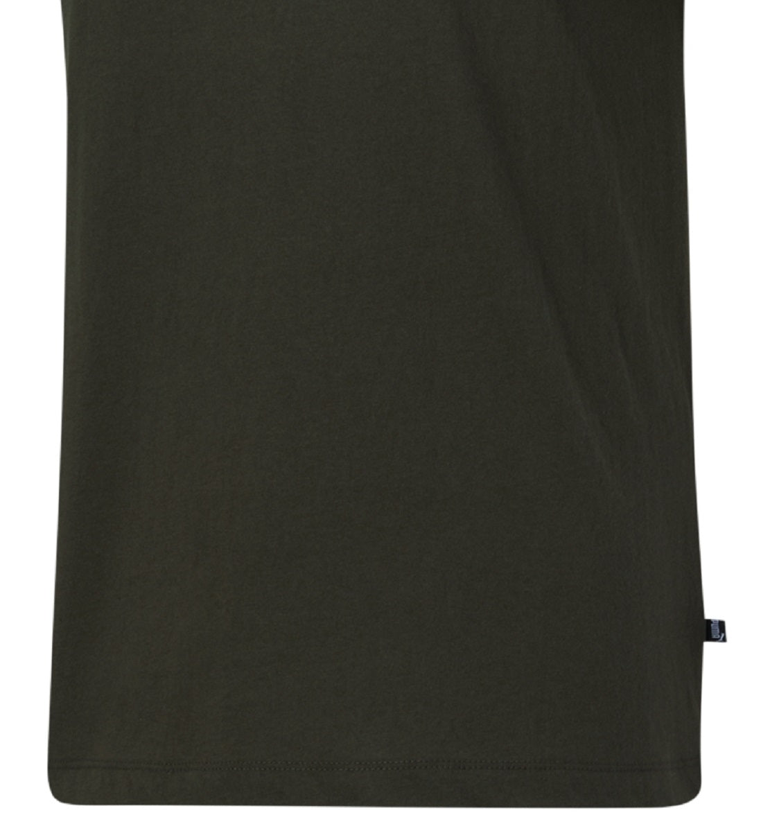 Puma Men's Printed Logo T-Shirt Green Size Small