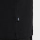 Puma Men's Logo Print T-Shirt Black Size X-Large
