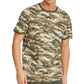 Puma Men's Camo T-Shirt Green Size Small