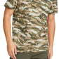Puma Men's Camo T-Shirt Green Size Large