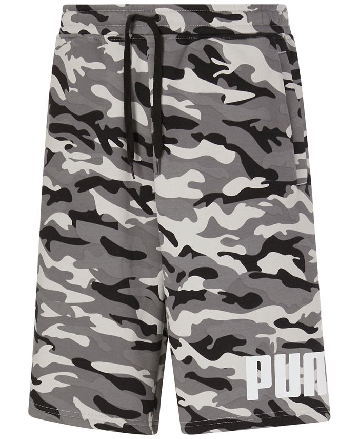 Puma Men's Camo Shorts Blue Size XL