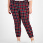 Tommy Hilfiger Women's Tribeca Skinny Pants Blue Size 22W