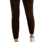 Tommy Hilfiger Women's Corduroy Skinny Ankle Pants Brown