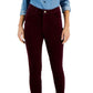 Tommy Hilfiger Women's Corduroy Skinny Ankle Pants Red Size 8