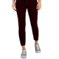 Tommy Hilfiger Women's Corduroy Skinny Ankle Pants Red Size 8