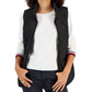 Tommy Hilfiger Women's Quilted Zip Front Vest Black Size Medium