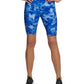Tommy Hilfiger Women's Camo Bike Shorts Blue Size Large