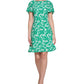 Tommy Hilfiger Women's Flutter Sleeve Jersey Dress White Size 2