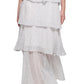 Tommy Hilfiger Women's Tiered Halter Maxi Dress Gray Size 4