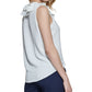 Tommy Hilfiger Women's Crinkle Woven Ruffled Blouse White Size Large