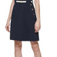 Tommy Hilfiger Women's Belted Sheath Dress Blue Size 10 Petite