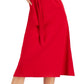 Tommy Hilfiger Women's Short Sleeve Flare Polo Dress Red Size Small