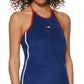 Tommy Hilfiger Women's Towel Terry Halter Dress Blue Size Medium