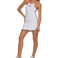Tommy Hilfiger Women's Towel Terry Halter Dress White Size Large
