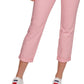 Tommy Hilfiger Women's Dot Print Chino Pants Pink Size 2