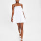 Tommy Jeans Women's Cotton Crinkle Cami Dress White Size Medium